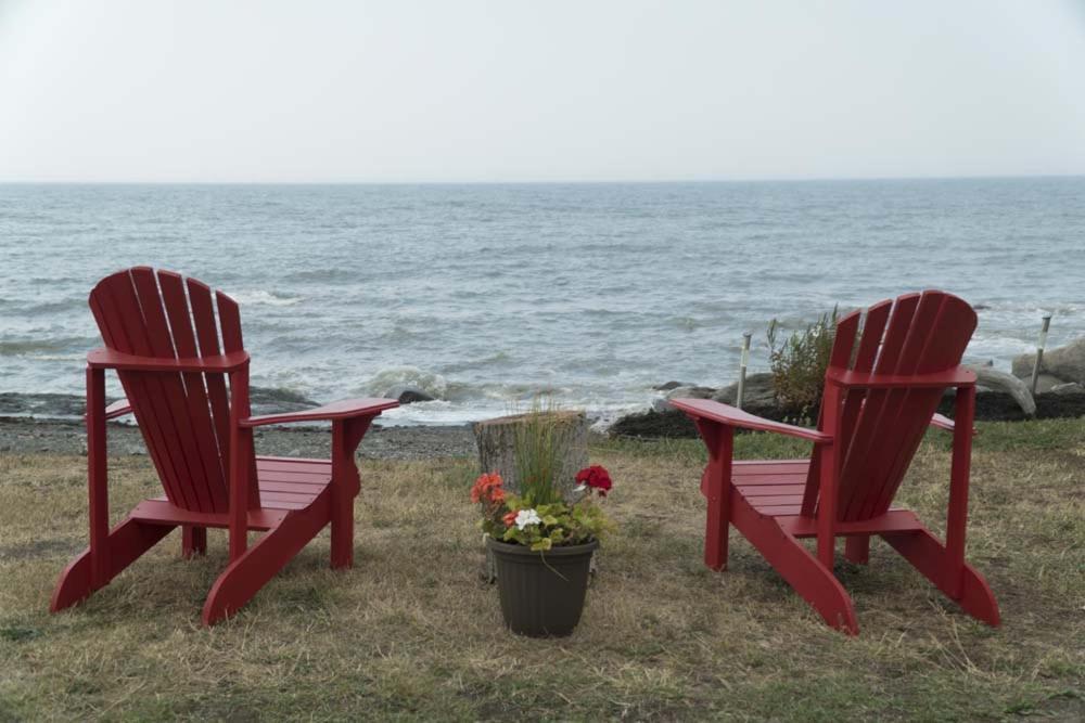 Les Cabines Du Phare Rimouski Esterno foto